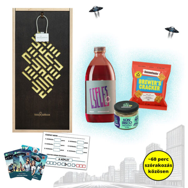 Kaland Box - Invázió játékkal - Party Time II. - Áfonyás, kardamomos Cselessel