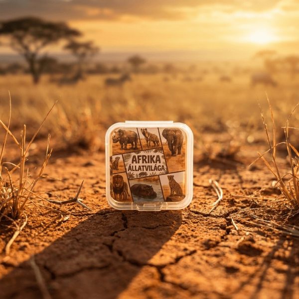 UnlockMyMind – Interaktív, utazó társasjáték – Afrika állatvilága