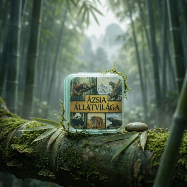 UnlockMyMind – Interaktív, utazó társasjáték – Ázsia állatvilága
